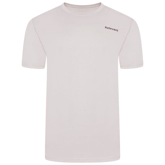 Made In England tee white black