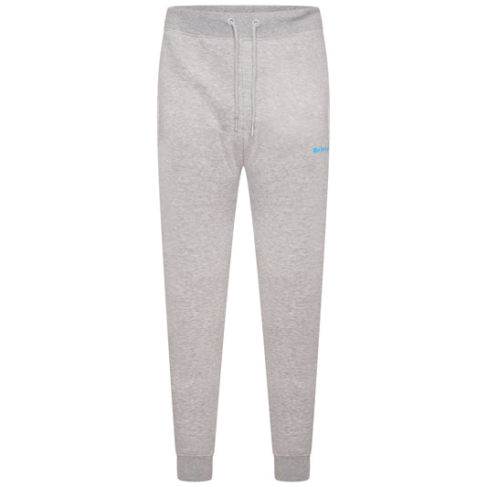 Grey Joggers Blue RELEVANT Logo